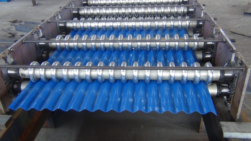 Corrugated Color Steel Roll Forming Machine