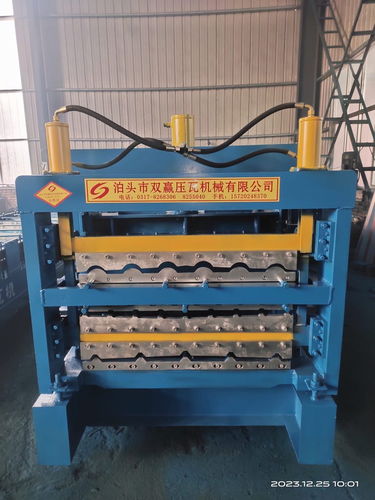 Triple-Use Color Steel Roll Forming Machine