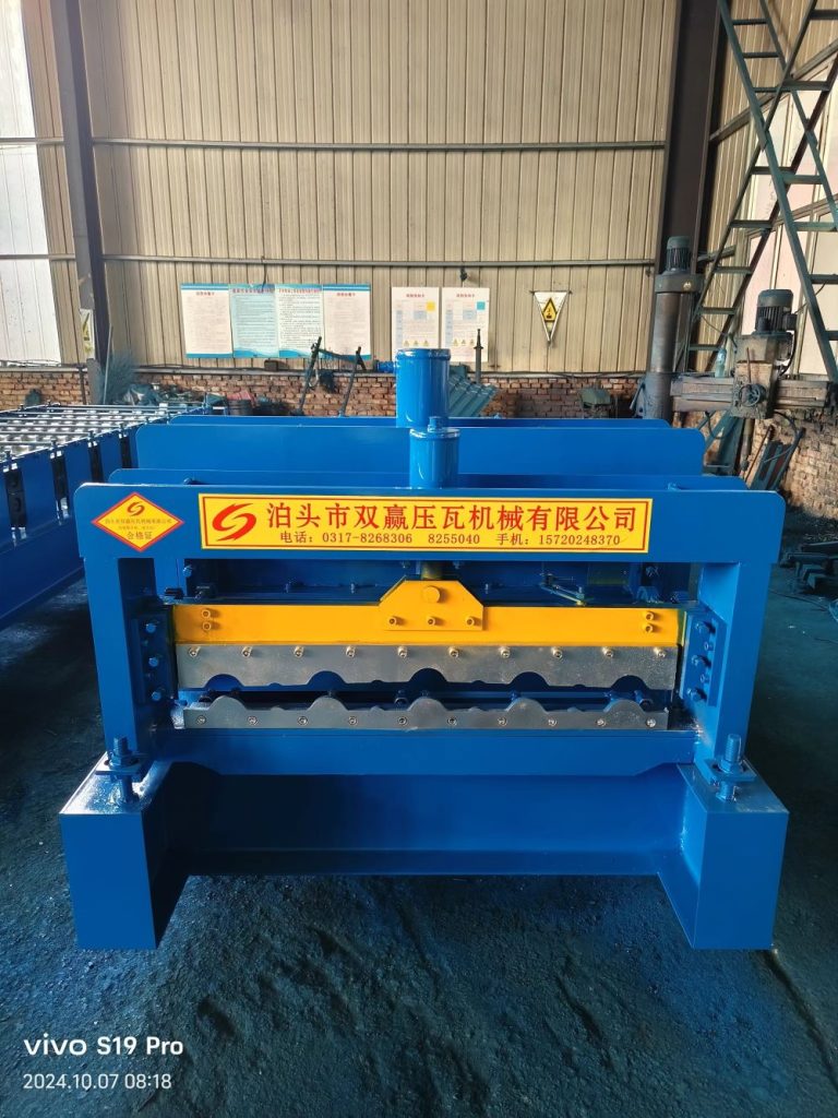 Glazed Tile Color Steel Roll Forming Machine