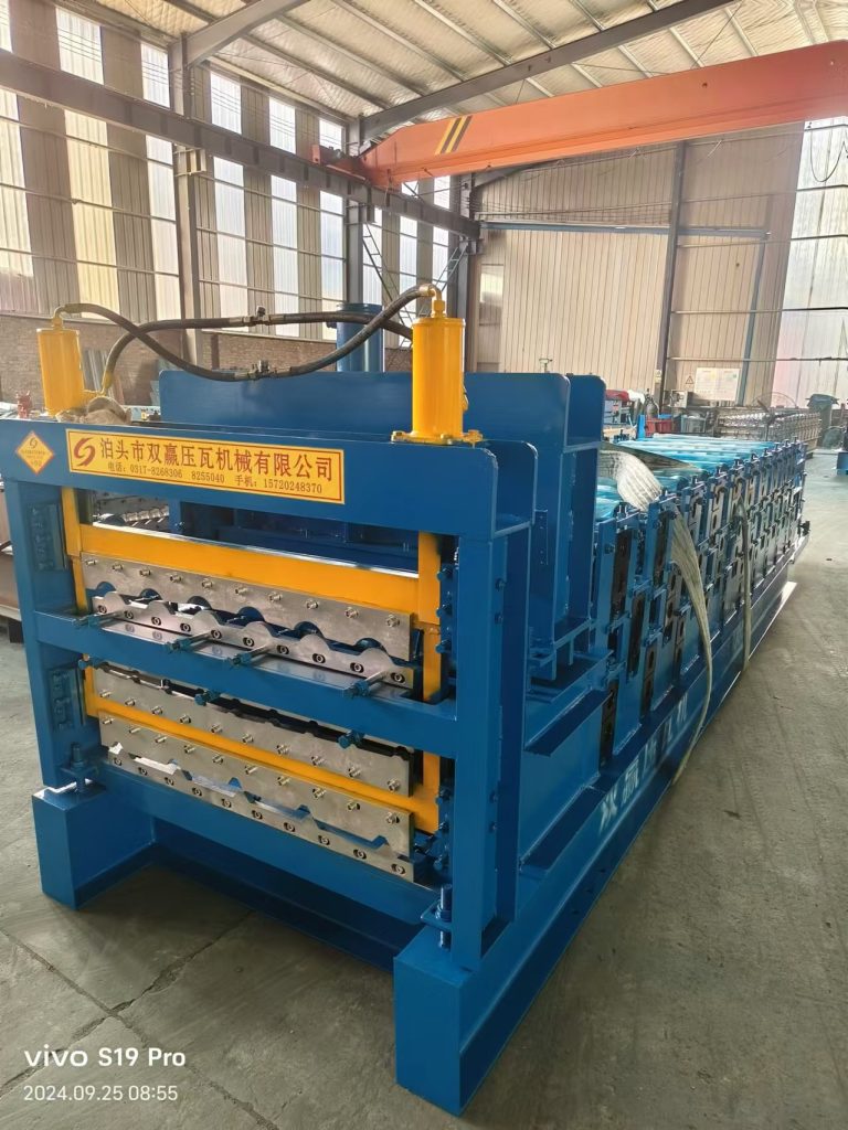 Triple-Use Color Steel Roll Forming Machine