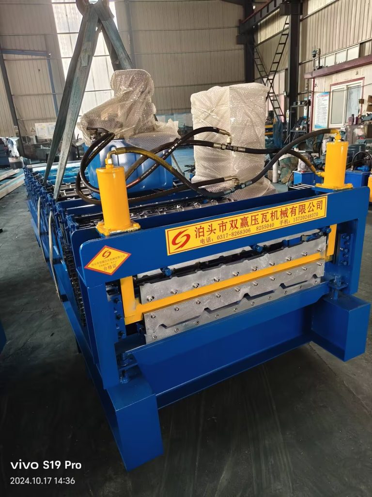 840-920 Dual-Function Color Steel Tile Roll Forming Machine