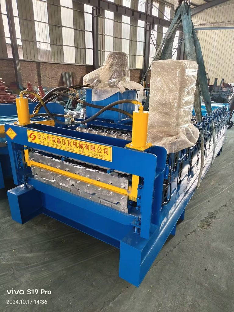 840-920 Dual-Function Color Steel Tile Roll Forming Machine