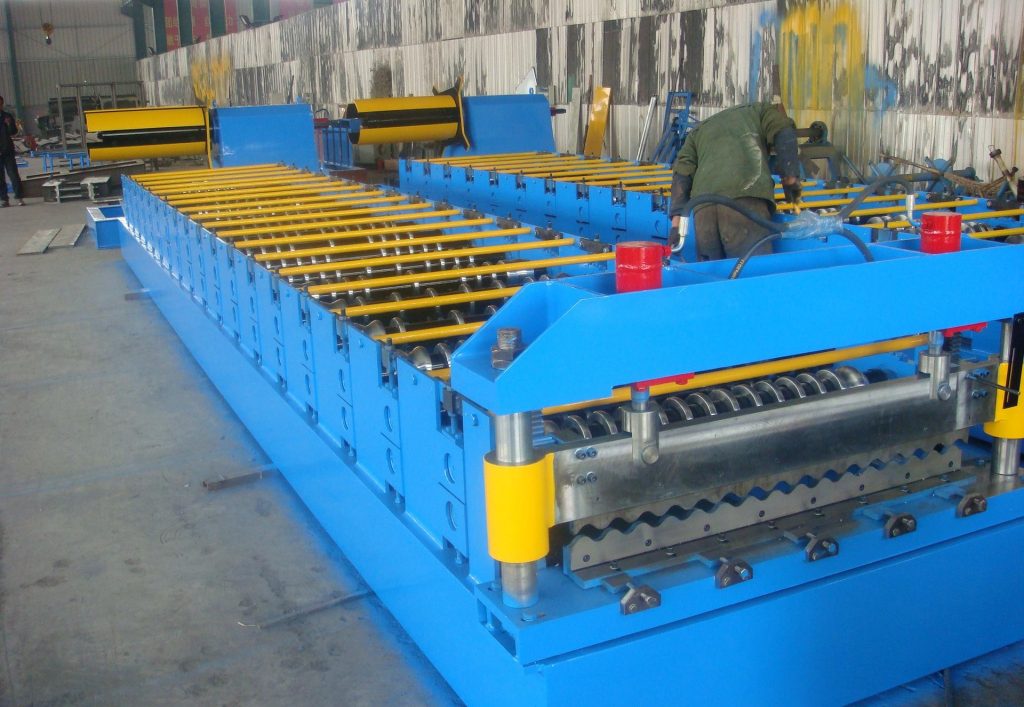 Corrugated Color Steel Roll Forming Machine